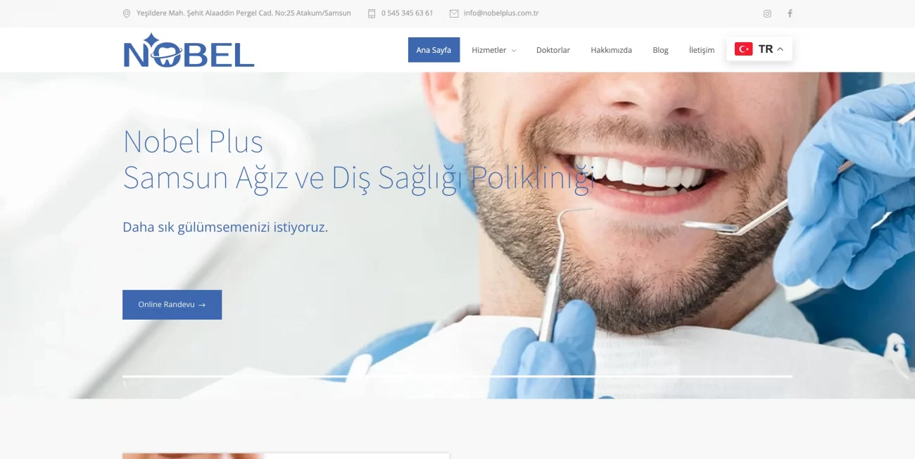 Nobel Plus Samsun Ağız ve Diş Sağlığı Polikliniği